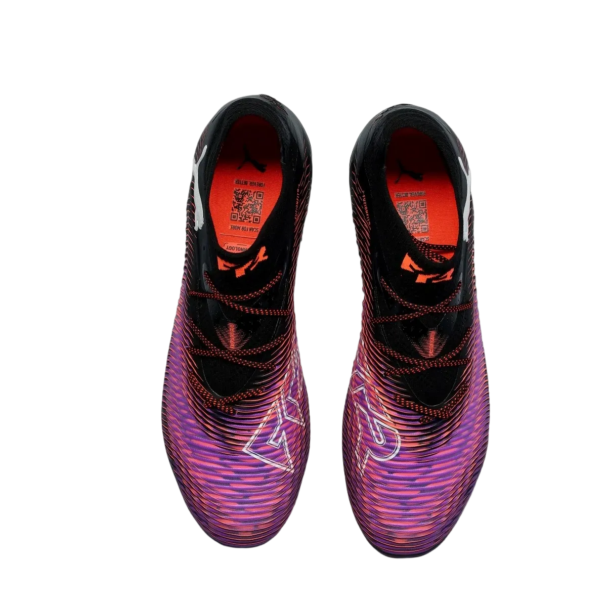 Puma Future 8 Ultimate FG Unlimited - Noir/Blanc/Glowing Red