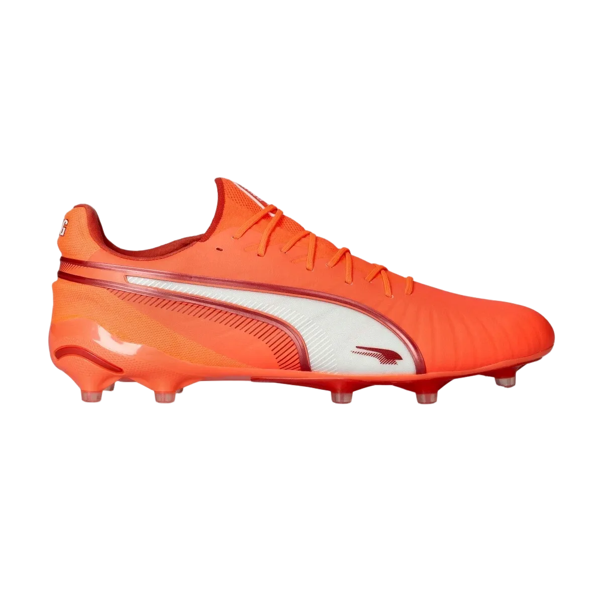 Puma King Pro FG Unlimited - Glowing Red/PUMA White/Red Fire