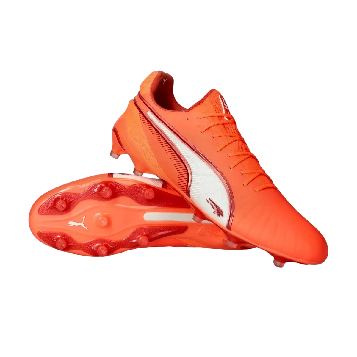 Puma King Pro FG Unlimited - Glowing Red/PUMA White/Red Fire