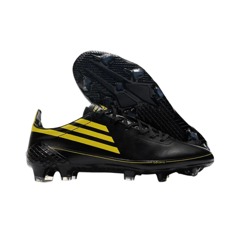 Adidas F50 Ghosted Adizero HT FG Black - Goatkits Boots
