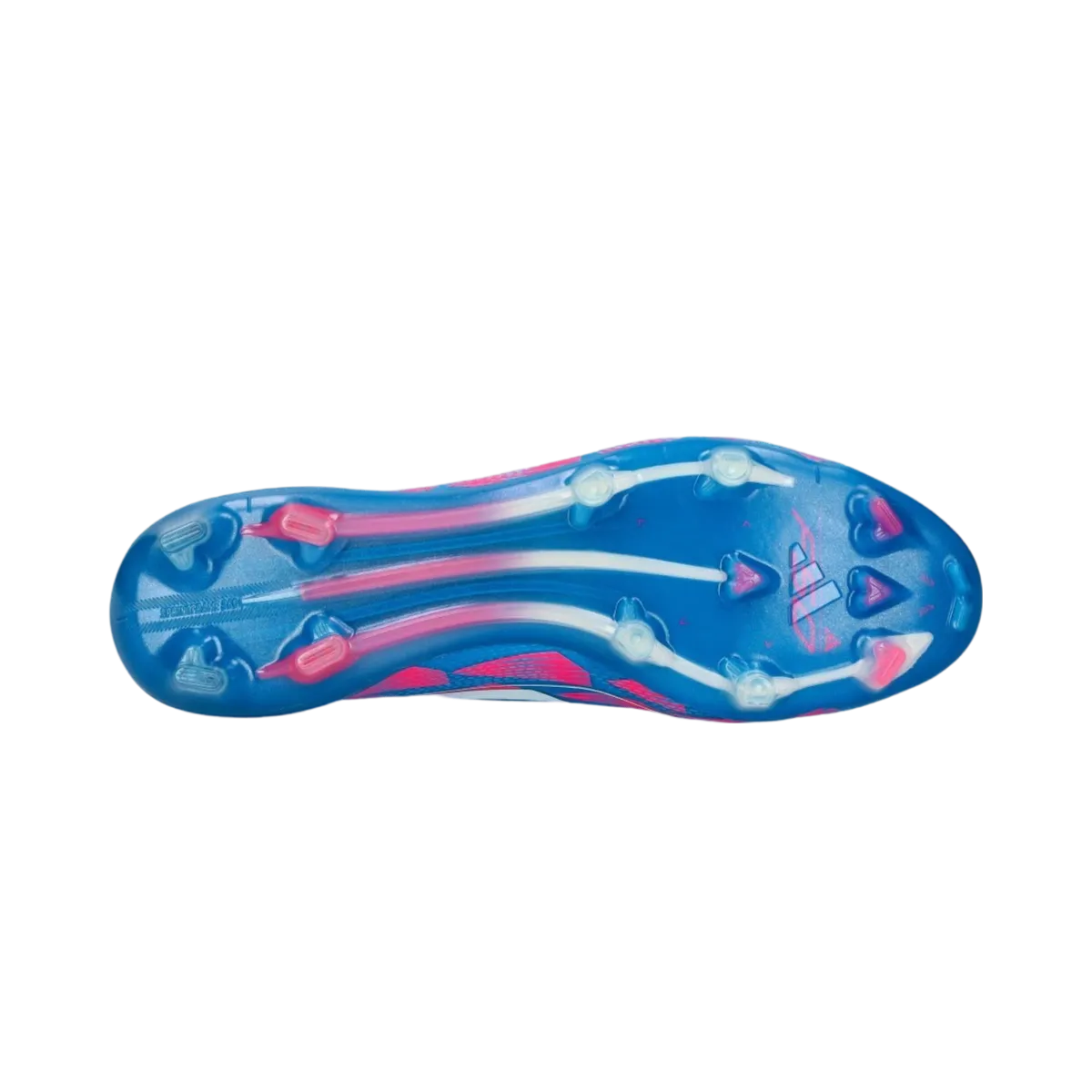 Adidas F50 Elite Pro Laceless Firm Ground Pink Bleu - Goatkits Boots