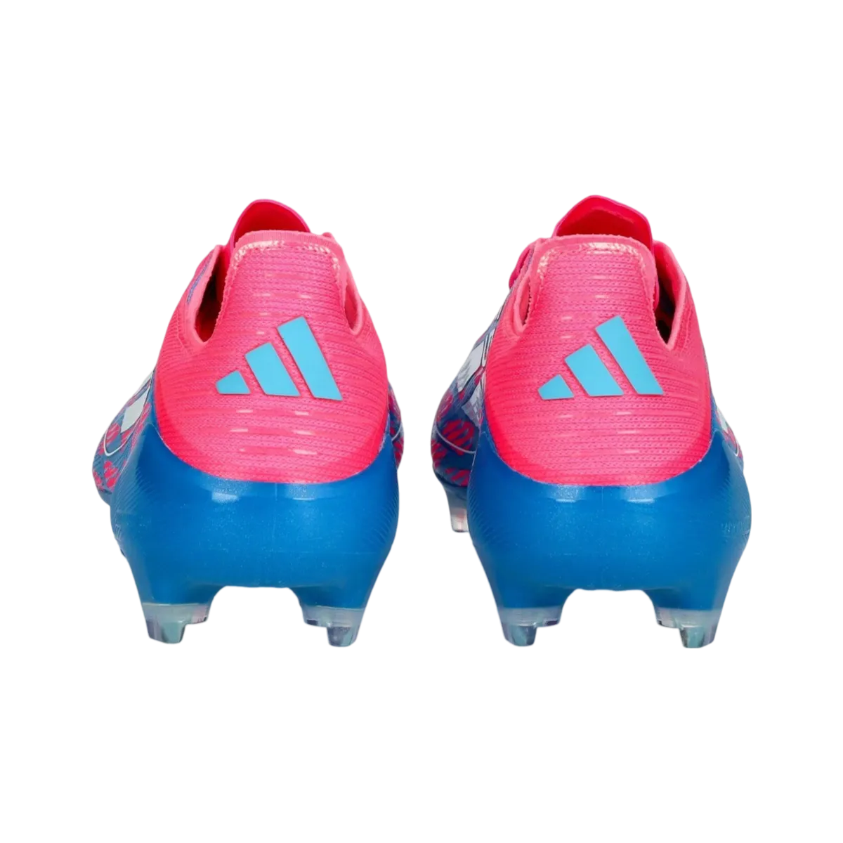 Adidas F50 Elite Pro Laceless Firm Ground Pink Bleu - Goatkits Boots