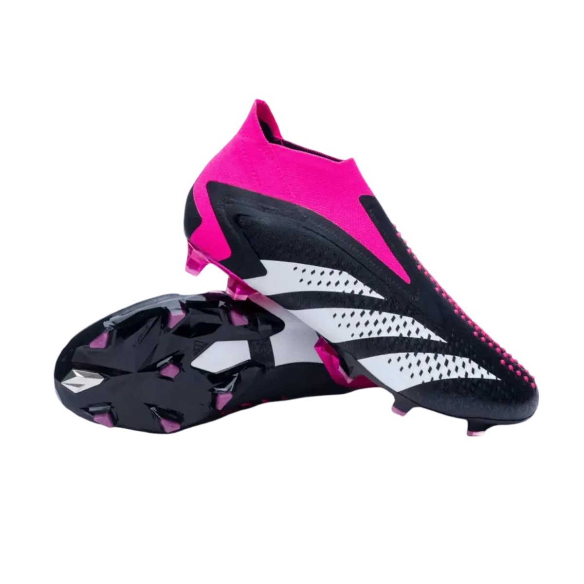 Adidas Predator Accuracy+ FG Black Pink - Goatkits Boots