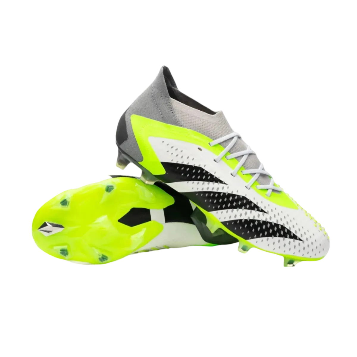 Adidas Predator Accuracy.1 FG White Green - Goatkits Boots