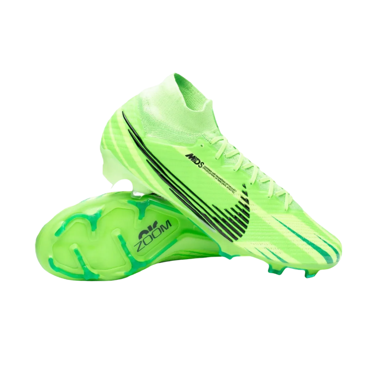Nike Air Zoom Mercurial Superfly 9 Elite FG Green - Goatkits Boots