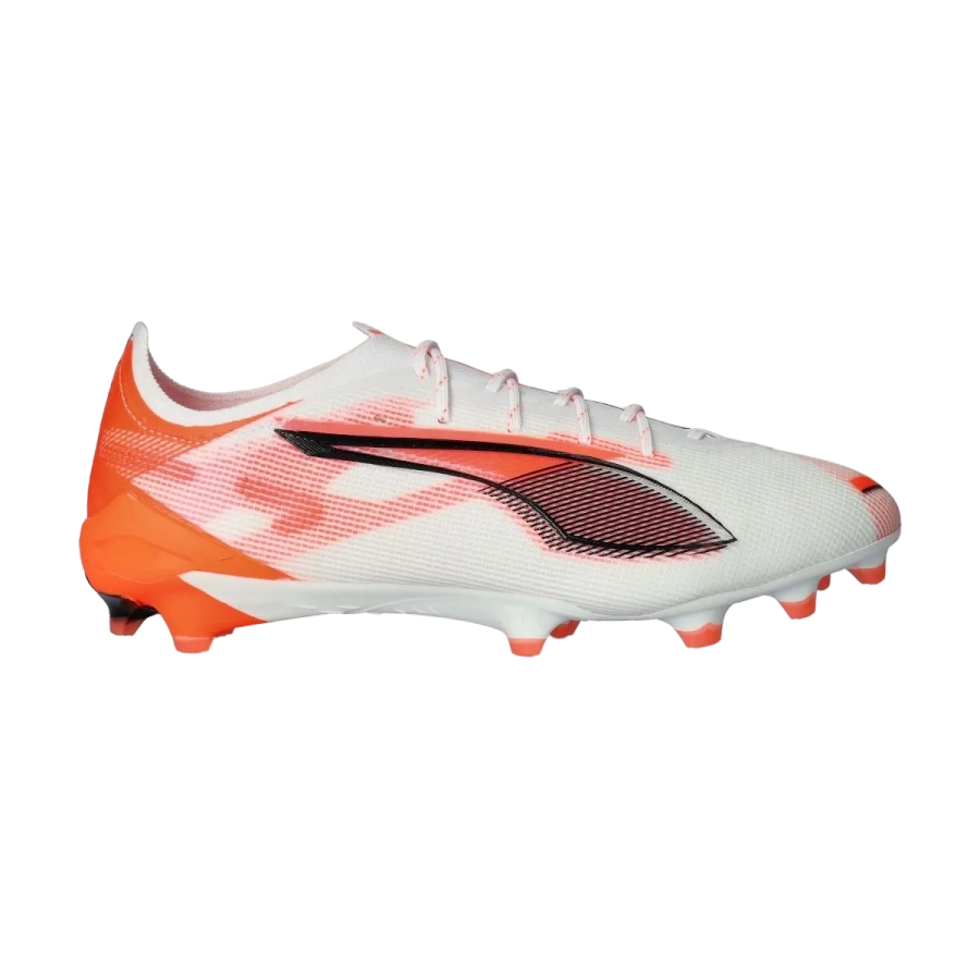 Puma Ultra 5 Ultimate FG Unlimited - PUMA White/PUMA Black/Glowing Red