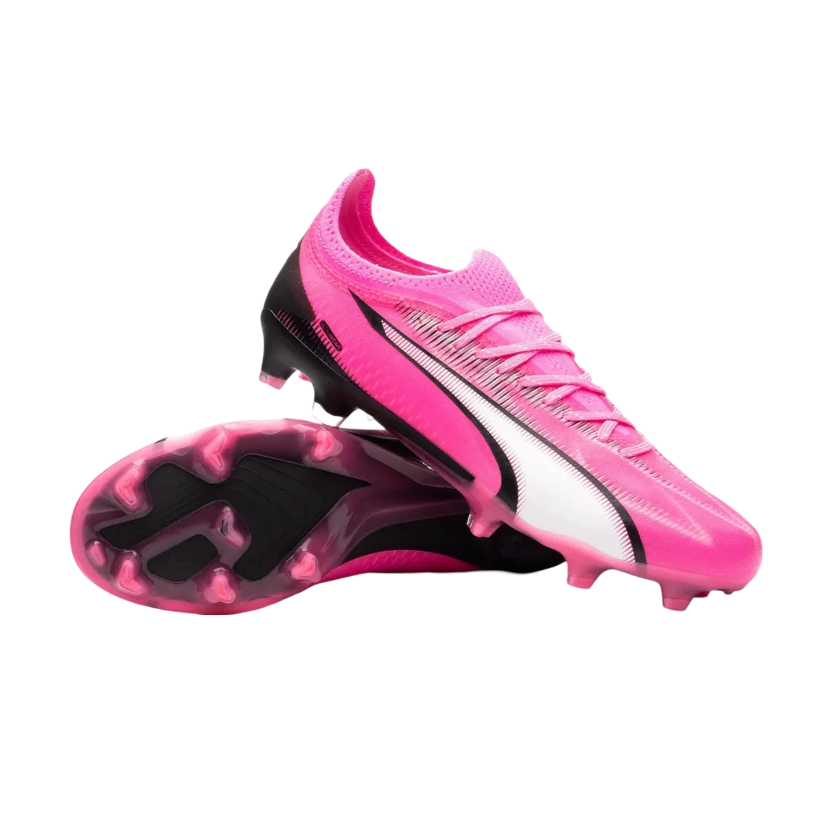 Puma Ultra Ultimate FG White Pink - Goatkits Boots