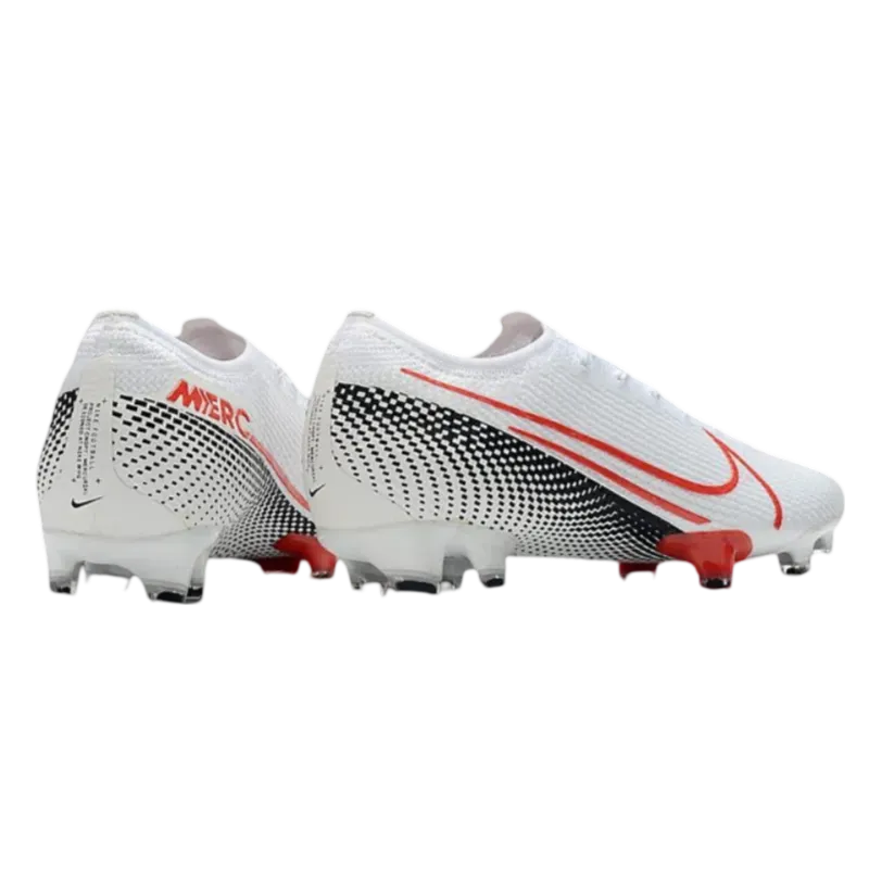 Nike Mercurial Vapor XIII Elite FG White Crimson Black - Goatkits Boots