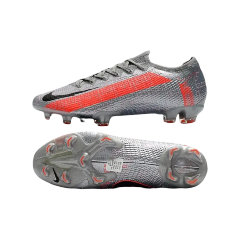 Nike Mercurial Vapor XIII Elite FG Neighbourhood Grey Orange Black - Goatkits Boots