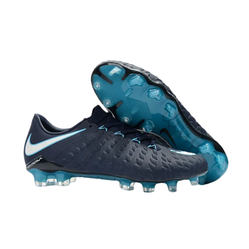 Nike Hypervenom Phantom III FG Blue - Goatkits Boots