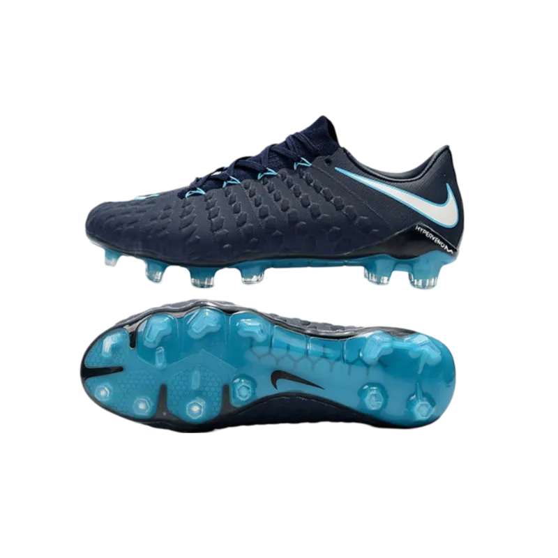 Nike Hypervenom Phantom III FG Blue - Goatkits Boots