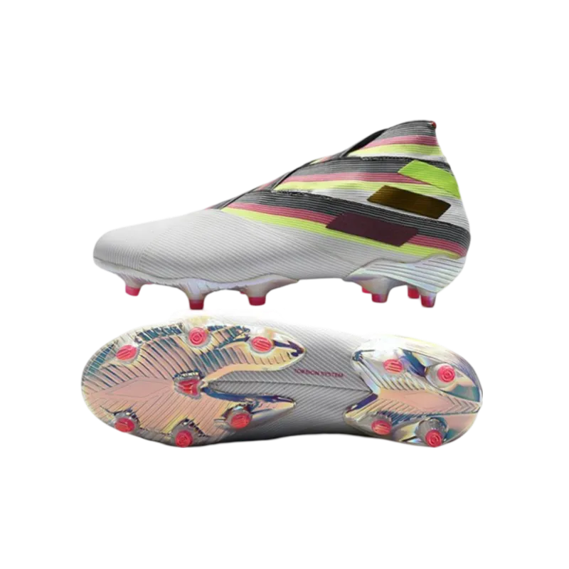 Adidas Nemeziz 19+ FG White - Goatkits Boots