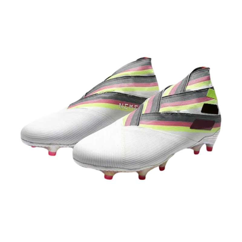 Adidas Nemeziz 19+ FG White - Goatkits Boots