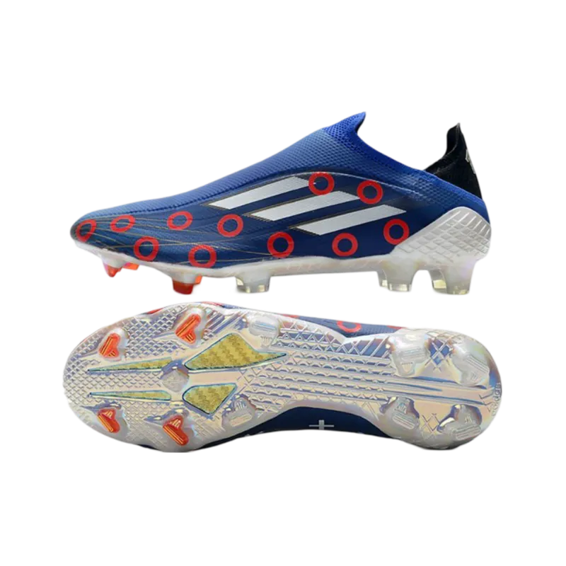 Adidas X Speedflow+ FG Blue - Goatkits Boots