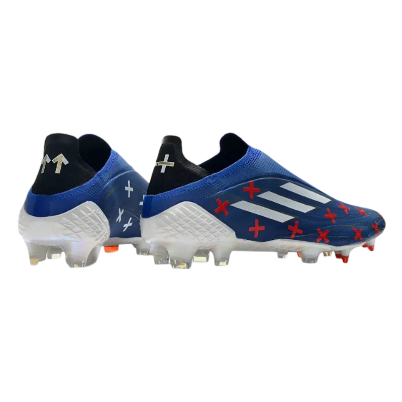 Adidas X Speedflow+ FG Blue - Goatkits Boots