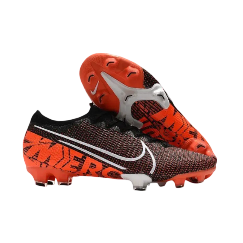Nike Mercurial Vapor XIII 360 Elite FG Black White Orange - Goatkits Boots