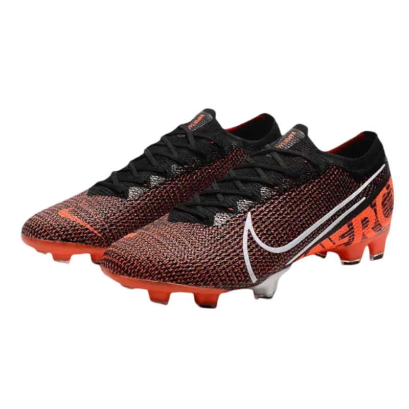Nike Mercurial Vapor XIII 360 Elite FG Black White Orange - Goatkits Boots