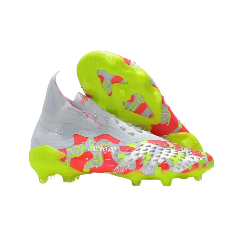 Adidas Predator Freak+ FG White Orange - Goatkits Boots