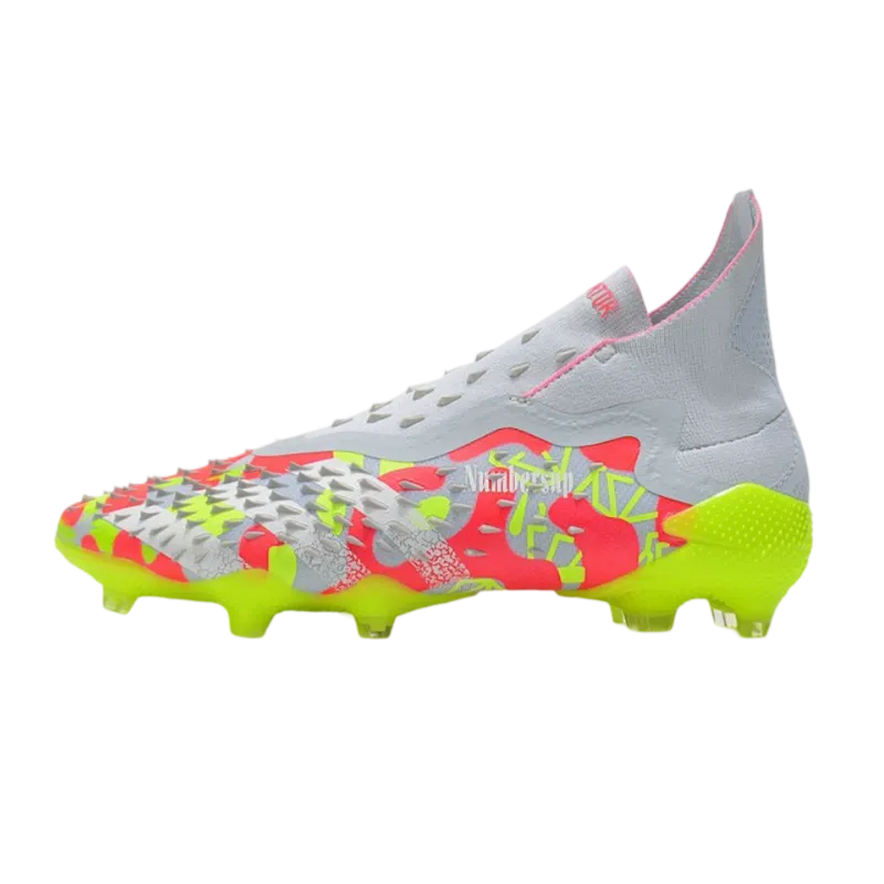 Adidas Predator Freak+ FG White Orange - Goatkits Boots