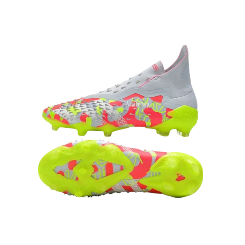 Adidas Predator Freak+ FG White Orange - Goatkits Boots
