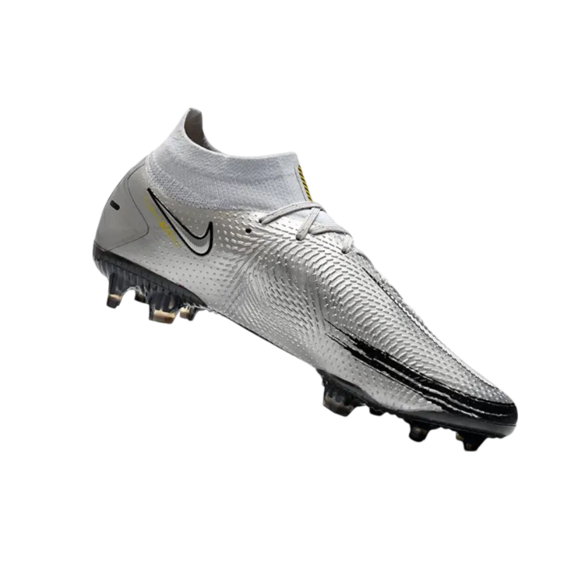 Nike Phantom GT Scorpion Elite DF FG Silver Black - Goatkits Boots
