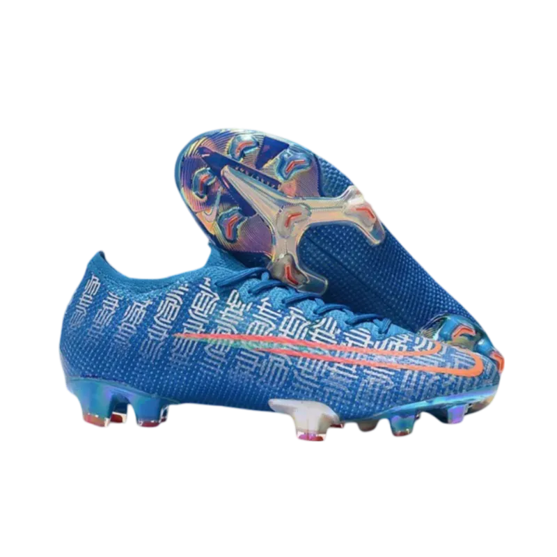 Nike Mercurial Vapor 13 Elite FG ACC Bleu Orange - Goatkits Boots