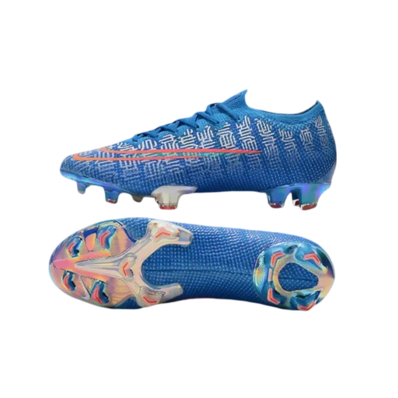 Nike Mercurial Vapor 13 Elite FG ACC Bleu Orange - Goatkits Boots