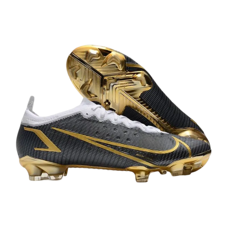 Nike Mercurial Vapor 14 Elite FG Black Gold - Goatkits Boots