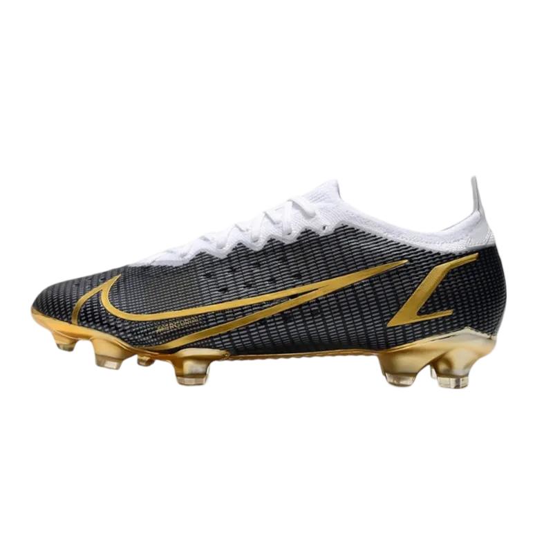 Nike Mercurial Vapor 14 Elite FG Black Gold - Goatkits Boots