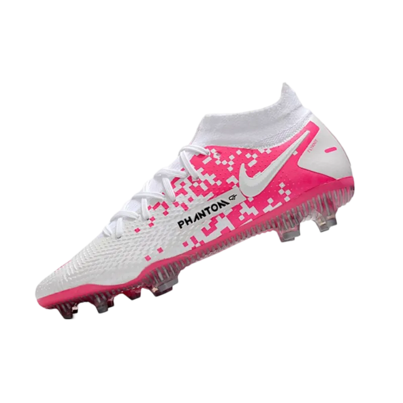 Nike Phantom GT Elite Dynamic Fit FG White Pink - Goatkits Boots