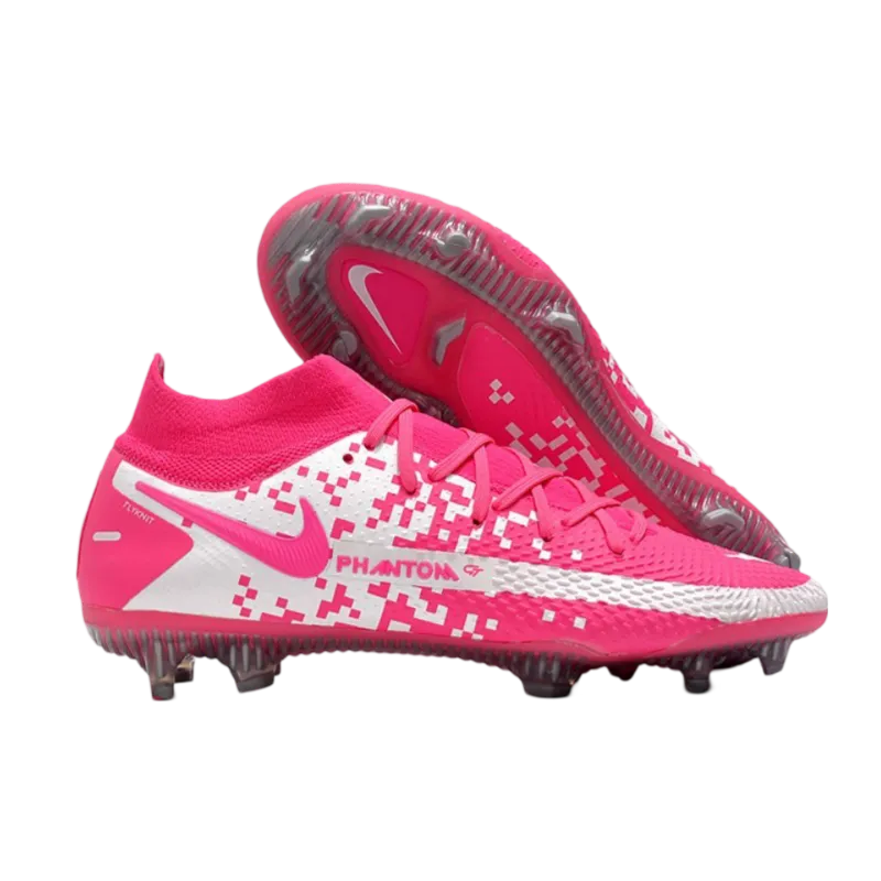 Nike Phantom GT Elite Dynamic Fit FG Pink White - Goatkits Boots