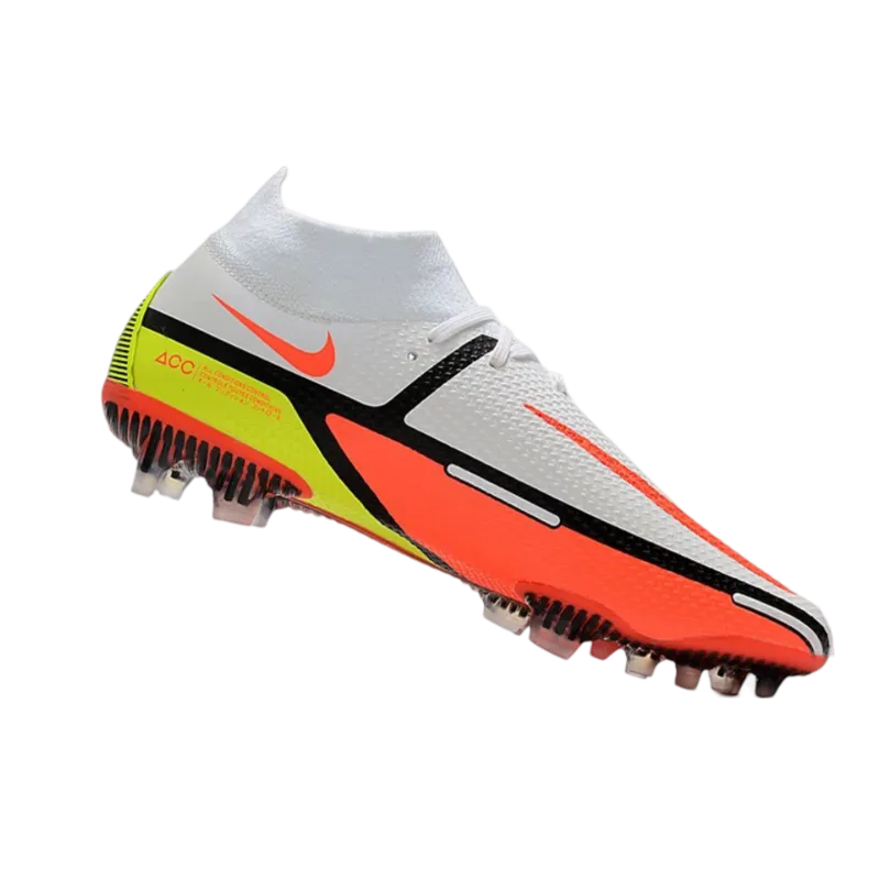 Nike Phantom GT II Elite DF FG White Carmine Volt - Goatkits Boots