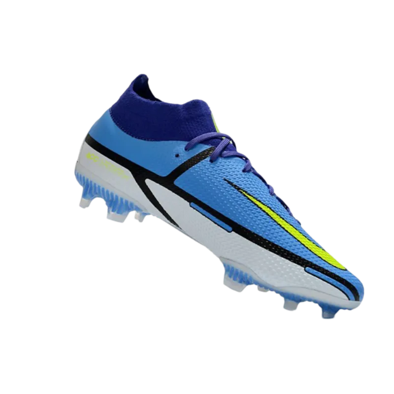 Nike Phantom GT2 Elite DF FG Sapphire Volt Grey Fog Blue - Goatkits Boots