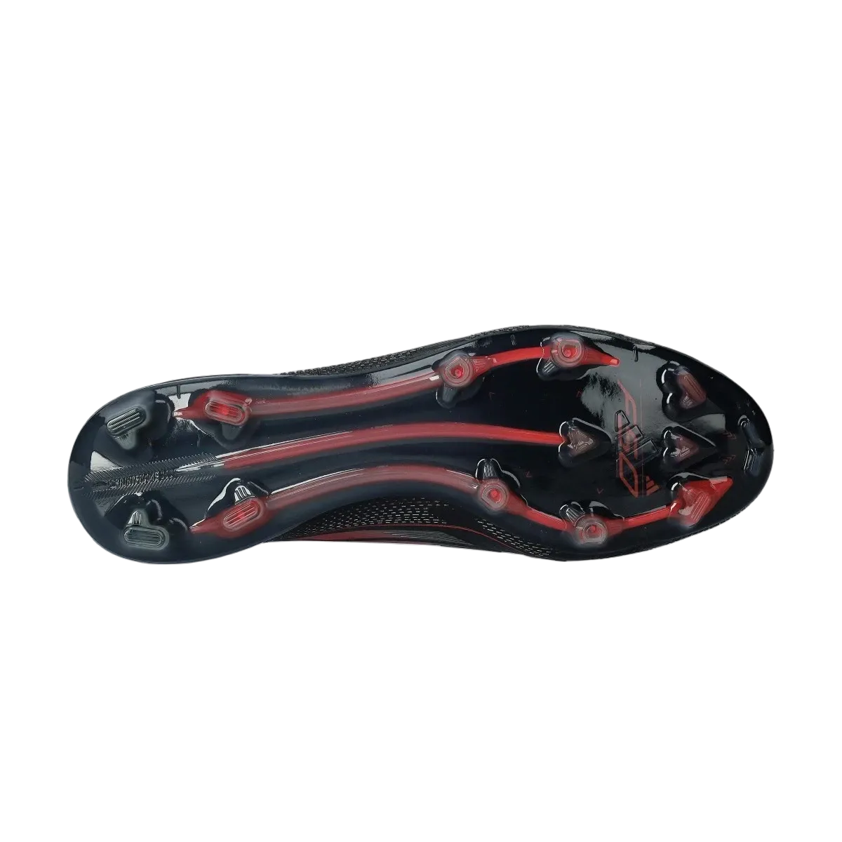 Adidas F50 Elite FG Stealth Victory - Core Black/Iron Metal/Lucid Red