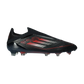 Adidas F50 Elite Laceless FG Stealth Victory - Core Black/Iron Metal/Lucid Red