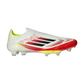 Adidas F50 + FG Pure Victory - Footwear White/Core Black/Solar Yellow