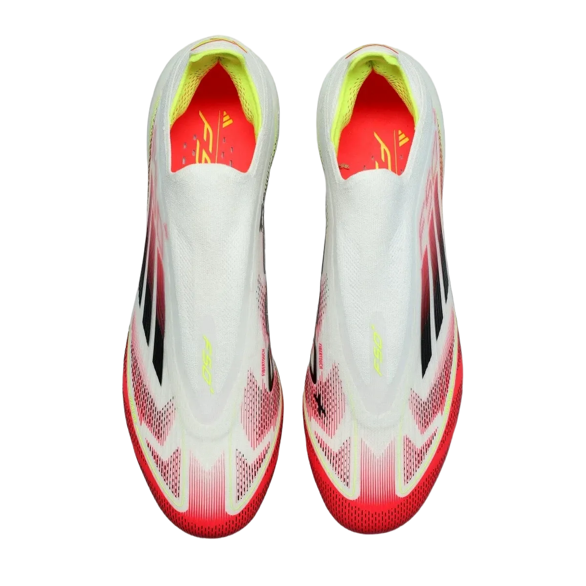 Adidas F50 + FG Pure Victory - Footwear White/Core Black/Solar Yellow