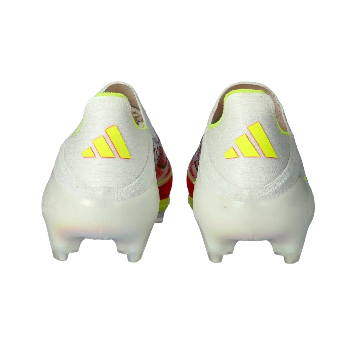 Adidas F50 + FG Pure Victory - Footwear White/Core Black/Solar Yellow