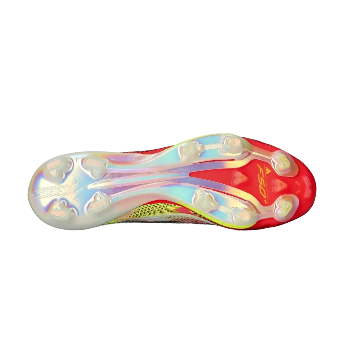 Adidas F50 + FG Pure Victory - Footwear White/Core Black/Solar Yellow