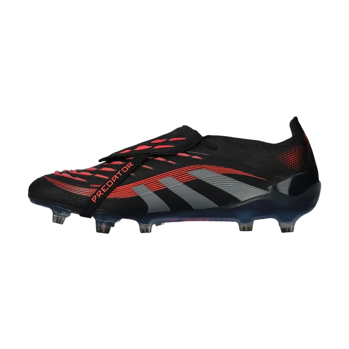 Adidas Predator Elite FT FG Stealth Victory - Core Black/Grey Four/Lucid Red