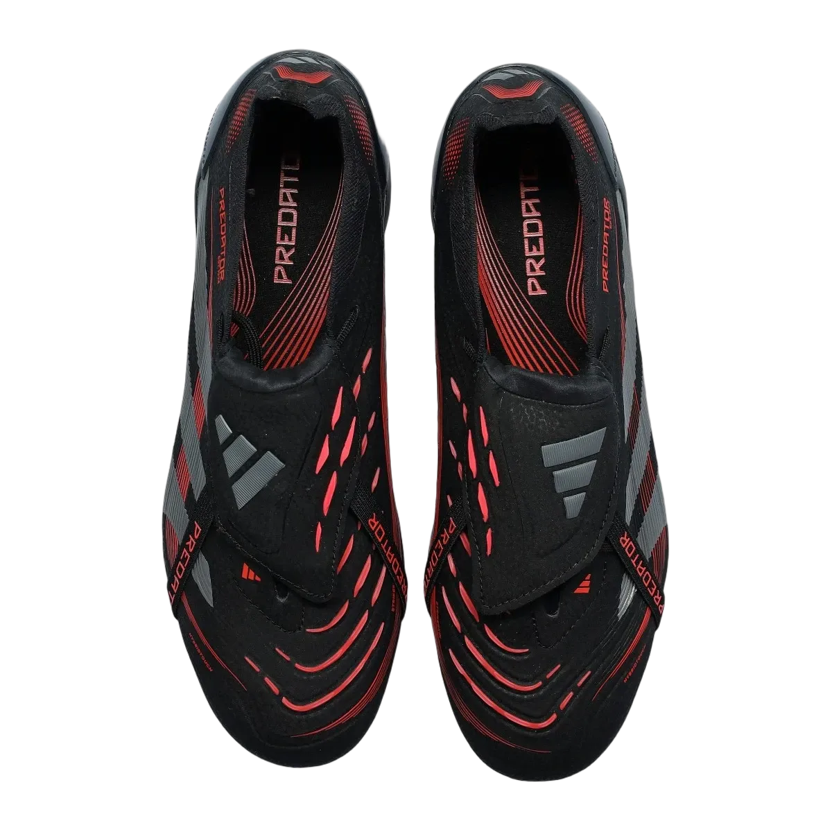 Adidas Predator Elite FT FG Stealth Victory - Core Black/Grey Four/Lucid Red