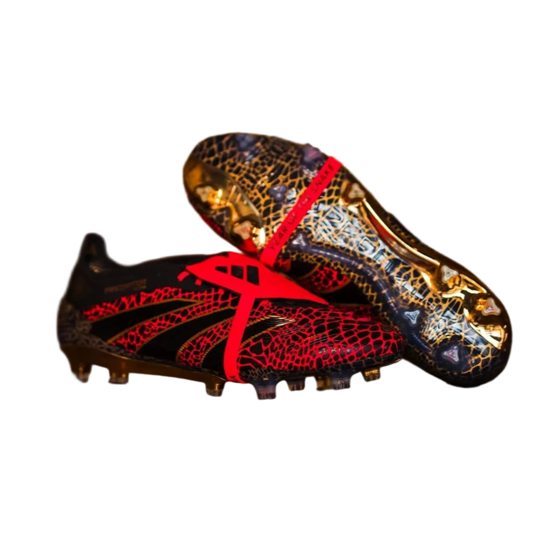 Adidas Predator Elite FT FG Year of the Snake - Lucid Red/Gold Metallic/Core Black