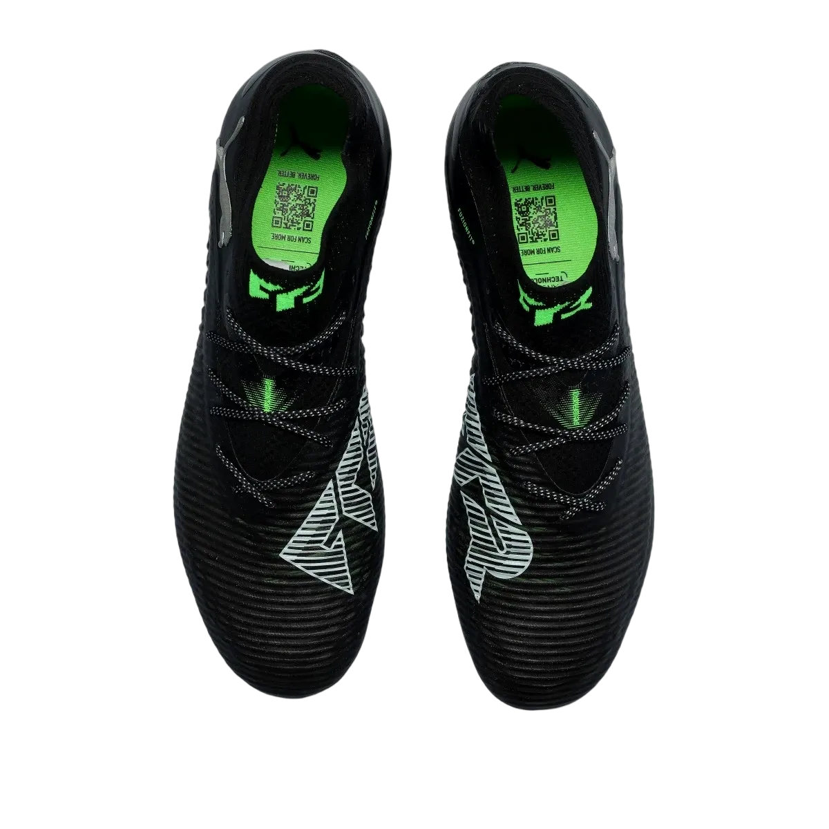 Puma Future 8 Ultimate FG Eclipse - Noir/Cool Light Gray/Vert