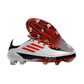 Adidas F50 Ghosted Adizero HT FG White Red - Goatkits Boots