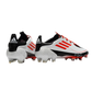 Adidas F50 Ghosted Adizero HT FG White Red - Goatkits Boots