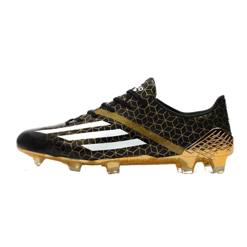 Adidas F50 Ghosted Adizero HT FG Black Gold - Goatkits Boots