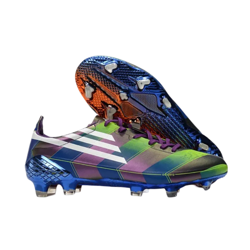 Adidas F50 Ghosted Adizero HT FG Green Purple - Goatkits Boots