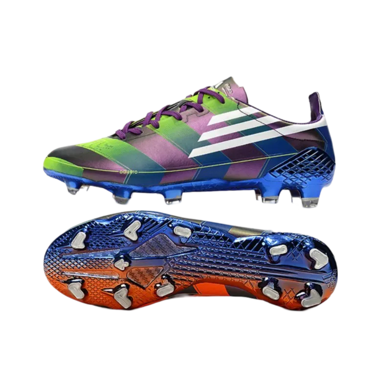 Adidas F50 Ghosted Adizero HT FG Green Purple - Goatkits Boots