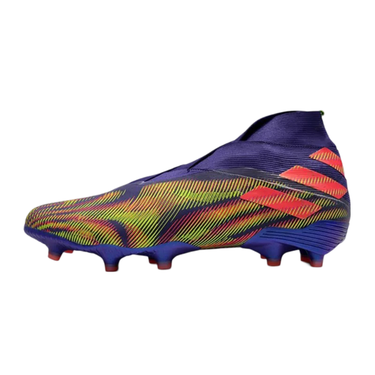 Adidas Nemeziz 19+ FG Blue Pink Green - Goatkits Boots