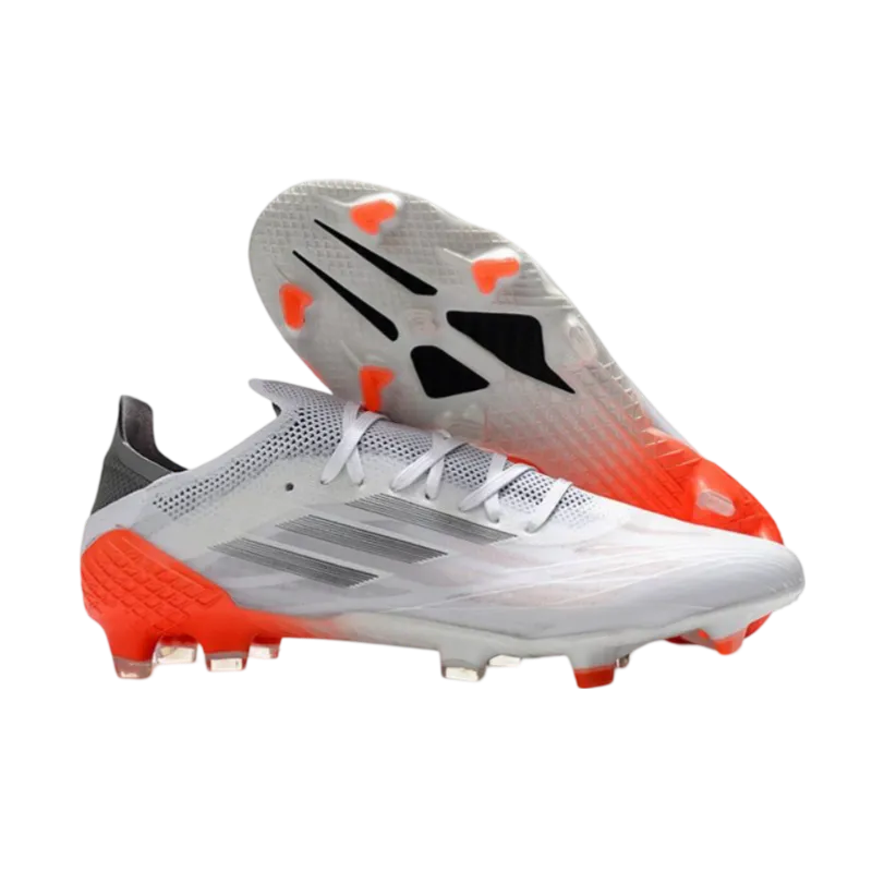 Adidas X Speedflow.1 FG White Red - Goatkits Boots